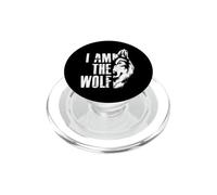 I am The Wolf Wild Rudel and Wolf PopSockets PopGrip pour MagSafe