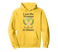 I Am the Woman Too Drunk to Blame on Margarita Spicy Tequila Sweat à Capuche
