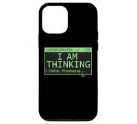 I Am Thinking Programmeur Développeur Coding Status Processing Coque pour iPhone 12 Mini