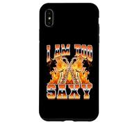 I Am Too Saxy Saxophone Player Instrument Saxophoniste Sax Coque pour iPhone XS Max
