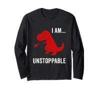 I Am Unstoppable - Cadeau amusant dinosaure T-Rex Jurassic Animal Manche Longue