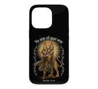 I Am Who I Am Exodus 3:14 Christian Warrior Lion Espagnol Coque pour iPhone 13 Pro