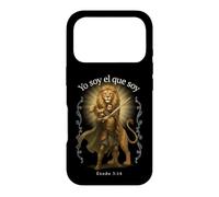 I Am Who I Am Exodus 3:14 Christian Warrior Lion Espagnol Coque pour iPhone 17 Pro