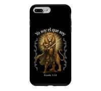 I Am Who I Am Exodus 3:14 Christian Warrior Lion Espagnol Coque pour iPhone 7 Plus/8 Plus
