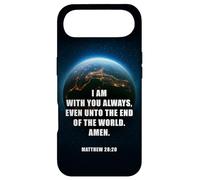 I Am with You Even Unto The End - Matthew 28:20 Jesus Quote Coque pour iPhone Air