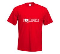 I Amour à la Dérive T-Shirt Impression Haut Fun Design Imprimé