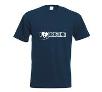 I Amour à la Dérive T-Shirt Impression Haut Fun Design Imprimé