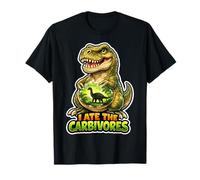I Ate The Carbivores Dino Keto Humour T-Shirt