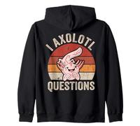 I Axolotl Questions Axolotl Anime Japonais Kawaii Axolotls Sweat à Capuche