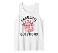 i axolotl questions enfants filles femmes garçons salamandre mexicaine Débardeur