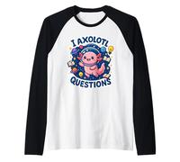 I Axolotl Questions Espace Galaxie Science Astronaute Enfants Manche Raglan