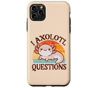 I Axolotl Questions Humour Drôle Filles Garçons Enfants Femmes Hommes Coque pour iPhone 11 Pro Max