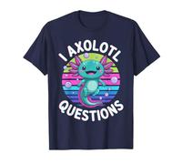 I Axolotl Questions Jeu de mots amphibiens pour enfants T-Shirt