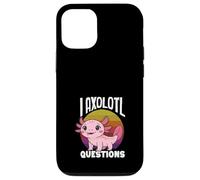 I Axolotl Questions Salamandre Mexicaine Rose Mignonne Coque pour iPhone 12/12 Pro