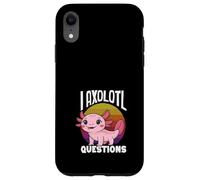 I Axolotl Questions Salamandre Mexicaine Rose Mignonne Coque pour iPhone XR