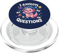 I Axolotl Questions Space Galaxie Astronaute Animal Mignon Enfants PopSockets PopGrip pour MagSafe