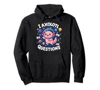 I Axolotl Questions Space Galaxie Astronaute Animal Mignon Enfants Sweat à Capuche