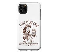 I Bake My Bread & Distrust Government Levain Pain Baker Coque pour iPhone 11 Pro Max