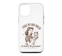 I Bake My Bread & Distrust Government Levain Pain Baker Coque pour iPhone 12/12 Pro