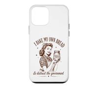 I Bake My Bread & Distrust Government Levain Pain Baker Coque pour iPhone 12 Mini