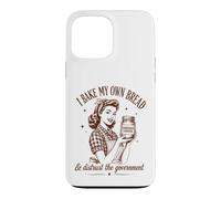 I Bake My Bread & Distrust Government Levain Pain Baker Coque pour iPhone 13 Pro Max