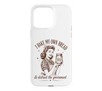 I Bake My Bread & Distrust Government Levain Pain Baker Coque pour iPhone 15 Pro Max