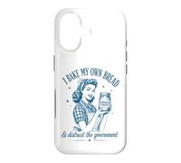 I Bake My Bread & Distrust Government Levain Pain Baker Coque pour iPhone 17