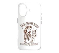 I Bake My Bread & Distrust Government Levain Pain Baker Coque pour iPhone 17