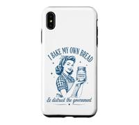 I Bake My Bread & Distrust Government Levain Pain Baker Coque pour iPhone XS Max