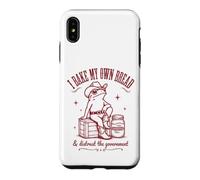 I Bake My Bread & Distrust Government Levain Pain Baker Coque pour iPhone XS Max