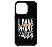 I Bake People Happy Kitchen Lover Funny Baking Pun Bakery Coque pour iPhone 13 Pro