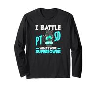 I Battle PTSD What Your Superpower PTSD Awareness Manche Longue