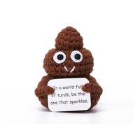 i-Beeboo Cadeau amusant pour femme, sœur, frère, papa, maman, meilleure amie, collègue, adolescent, garçon, panier de Pâques, petit cadeau, décoration de maison ou de bureau (gag)