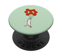 I Believe I Can Fly Exotic Shorthair Cat PopSockets PopGrip Adhésif