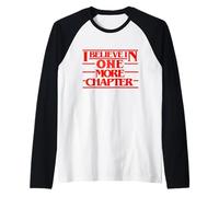 I Believe in One More Chapter Retro Movie Meme Manche Raglan