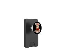 I Believe in Santa Paws Chien des Pyrénées PopSockets PopWallet pour MagSafe