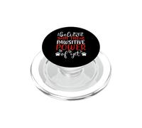 I Believe in The Pawsitive Power Cat Kitten Cats Lovers PopSockets PopGrip pour MagSafe