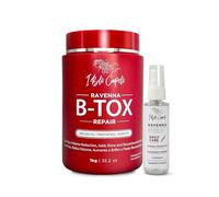 I Belli Capelli Ravenna B-tox Traitement lissant et huile réparatrice - Système complet de redressement et de réparation capillaire