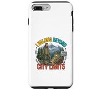 I Belong Beyond City Limits Design Aventure en Plein air Coque pour iPhone 7 Plus/8 Plus
