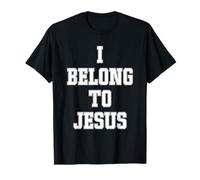 I Belong to Jesus Christian Faith Bible Verse Religieux T-Shirt