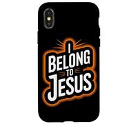 I Belong to Jesus Christian Religieux Faith Hommes Femmes Enfants Coque pour iPhone X/XS