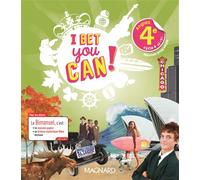 I Bet You Can! Anglais 4e (2019) - Manuel élève Bimanuel Magnard : le manuel papier + la licence numérique Elève incluse. - Collectif - Magnard - broché - Scolaire / Universitaire