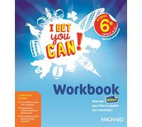I Bet You Can! Anglais 6e (2017) - Workbook Bimanuel, Edition 2017 - Michelle Jaillet - Magnard - broché - Scolaire / Universitaire