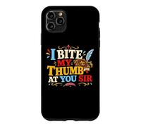I Bite My Thumb At You Littérature Théâtre Nerds Shakespeare Coque pour iPhone 11 Pro Max