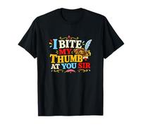 I Bite My Thumb At You Littérature Théâtre Nerds Shakespeare T-Shirt