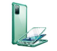 i-Blason Ares Series Coque Antichoc Double Couche avec Protecteur d'écran intégré pour Samsung Galaxy S20 FE 5G (Version 2020), Vert Menthe