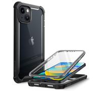i-Blason Ares Transparent Case Bumper Case pour iPhone 14 iPhone 13 Noir | Housse de protection robuste 360 degrs de 6,1 pouces avec protecteu