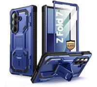 i-Blason Armorbox pour Samsung Galaxy Z Fold 7 Coque avec support [Protection d'cran en verre tremp 9H+] [Protection de charnire] Coque de pro