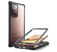 i-Blason Coque Samsung Galaxy Note 20 Ultra, Protection Double-Couche Bumper avec Dos Transparent Sans Protecteur d'écran [Série Ares] pour Galaxy Note 20 Ultra 6,9'' 2020 (Noir)