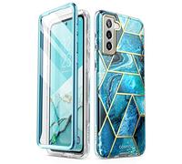 i-Blason Cosmo Coque de Protection pour Samsung Galaxy S22 5G (2022) 6,1" Bleu océan